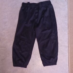 Qbx Baseball Black Knee Pants Size M